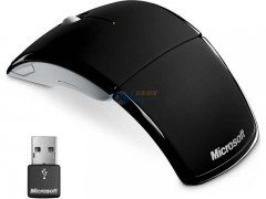 微软（Microsoft）鼠标 无线激光鼠标ARC 黑色